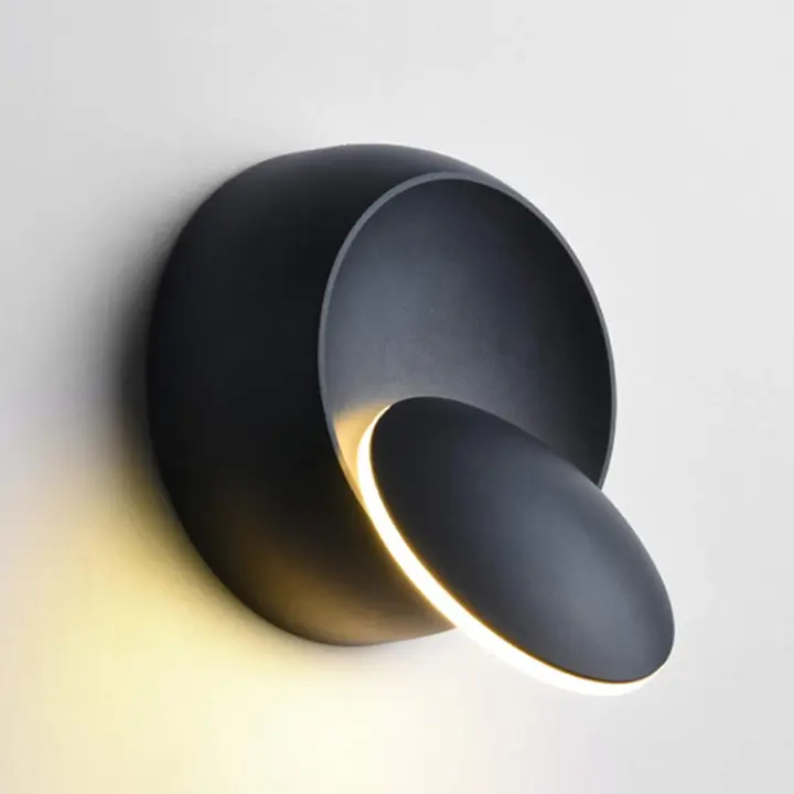 Apliques de pared para interiores Lámpara de pared LED blanca cálida de 5 W Moderna blanca cálida - 1