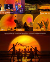 Lámpara De Puesta De Sol Inteligente Tuya Luz Nocturna Proyector De Puesta De Sol Control Remoto Por App Smart Life Decoración De Habitación Regalo De Cumpleaños - details 8