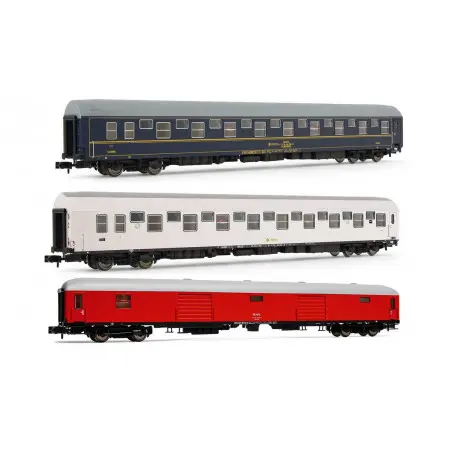Set de coches y furgón. RENFE. - 1