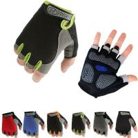 Guantes De Gimnasio Para Hombres Y Mujeres Entrenamiento Fitness Antideslizantes Transpirables Para Ciclismo Y Bodybuilding - details 3