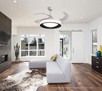 BEL AIR HOME - Ventilador Plafón TITAN Motor DC, Aspas Desplegables, Luz Led 36W, 6 Velocidades - details 2