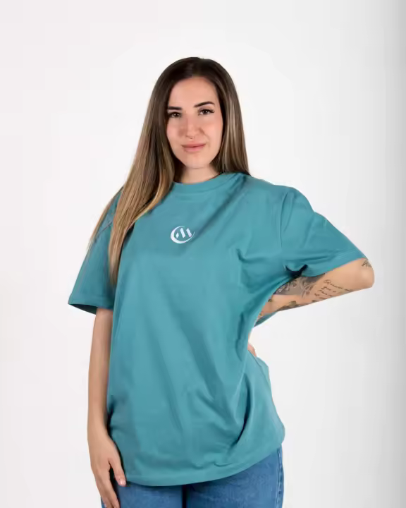 Camiseta Astronauta Azul Hombre Spagnolo | Cómoda y Transpirable - 1