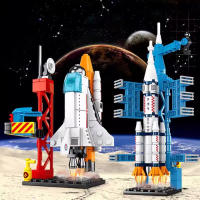 Bloques De Construcción DIY De Lanzamiento De Rocket Saturno V Modelo Técnico Para Niños Juguetes Educativos Regalo De Cumpleaños Para Chicos - details 0