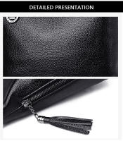 Bolso De Hombro Para Mujer En Cuero De Alta Calidad De Color Sólido Bolso Cruzado Pequeño Estilo Fashion Bolsa De Mano 2023 - details 11