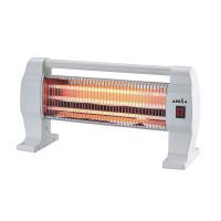 Estufa eléctrica de Cuarzo FABRILAMP en color BLANCO. Realizada en metal, policarbonato y cristal. Equipada con 1200 w máximos de potencia, con tres tubos de cuarzo y tres potencias de calefacción, 400 w, 800 w y 1200w - details 0