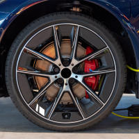 Pegatinas Para Interior De Coche 6 Piezas Reflectantes En Vinilo Para Ruedas Y Ejes Decoración De Rayas De Carreras Tamaño Del Eje De La Rueda - details 3