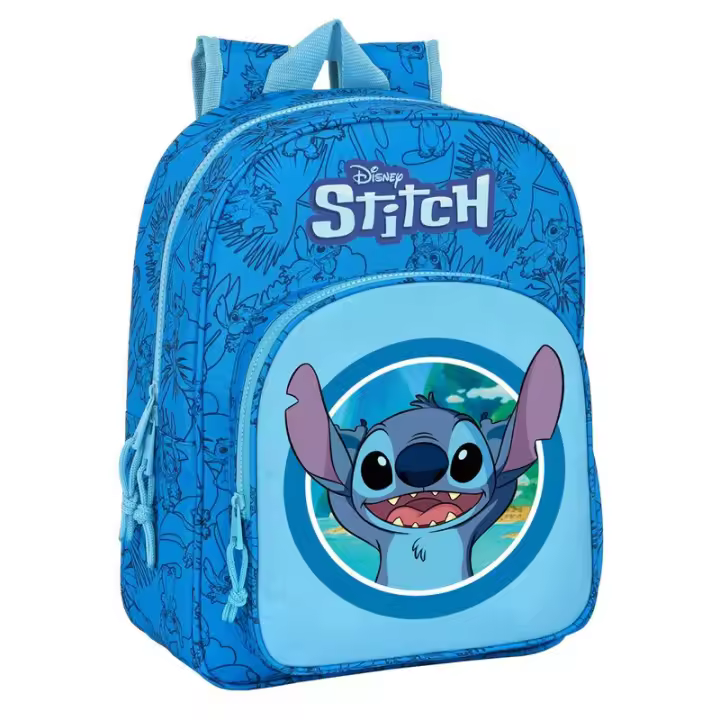 Mochila Stitch Disney Adaptable 26x11x34cm. - 1