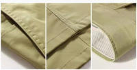 Pantalones Casuales Para Hombre 100% Algodón Verano Delgados Clásicos Otoño Gruesos Negocios Moda Cómodos Elásticos Rectos Talla Alta Bolsillos - details 11