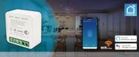 LED ATOMANT Módulo Relé Mini Interruptor WiFi Inteligente, CON NEUTRO, 2 Canales, Compatible Alexa, Google Home, Smart Life, Control Remoto App, Automización Hogar, Ideal Iluminación LED 400W, Domótica, Fácil Instalación - details 0