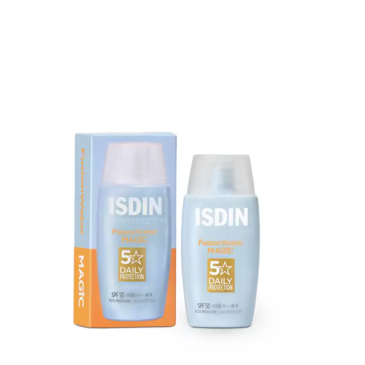 Fotoprotector ISDIN Fusion Water SPF50+ 50ml Wet Skin Oil Free - 1