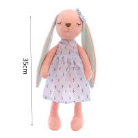 Muñeco De Peluche Conejo Lindo De 45CM/18 Pulgadas Juguete Para Bebés Muñeco De Soothing Conejo Dormido Relleno De Algodón PP Animal De Peluche Para Niños - details 13