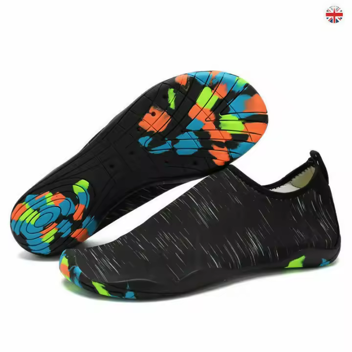 Agua Zapatos Calcetines, hombres Mujeres, Aqua Zapatos para Nadar yoga Playa Correr Natación surf Buceo - 1