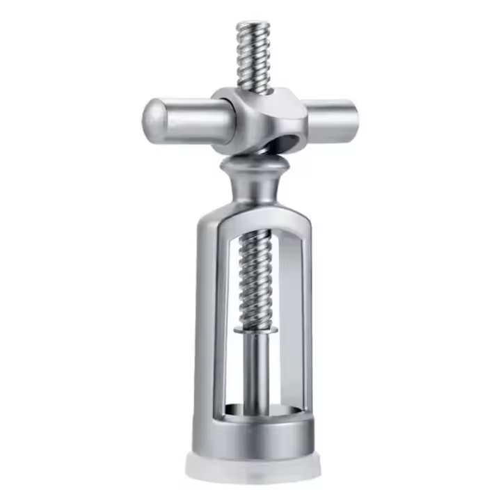 Abrepuertas Multifuncional Para Vino Rojo Manual Herramienta Creativa De Aleación De Zinc Tapa De Vino Simplicidad En El Hogar - 1