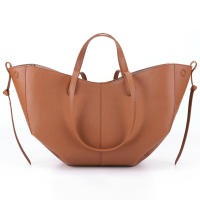 Bolso De Tote Retro Para Mujer Gran Capacidad Bolso De Compras De Cuero PU Con Bolso De Compañía De Moda Casual - details 3