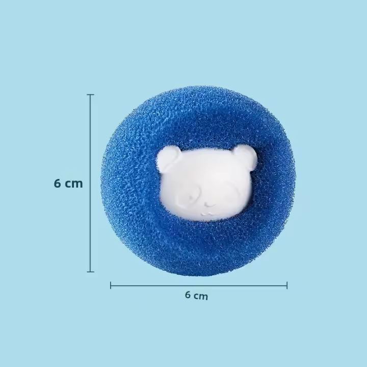 Nueva Bola De Peluche Para Eliminar Pelo De Mascotas Reutilizable Filtro De Lavadora Para Prevenir La Formación De Bolitas Ideal Para Gatos - 1