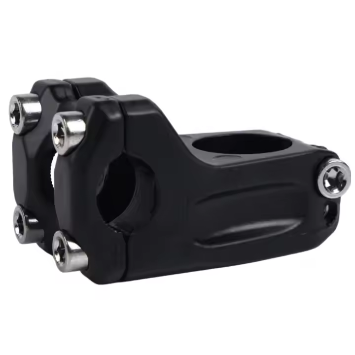Aluminio Negro Aluminio Aleación Manillar 25.4mm/22.2mm Longitud 60mm Accesorios Bicicleta Manillar Exterior Partes 1 Pcs 200g - 1