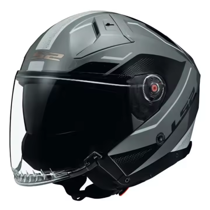 Ls2 Casco Jet Of603 Infinity Ii Veyron - 1