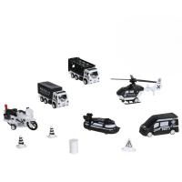 Gerimport Set Vehículos de Policía 10 piezas 38,5 x 6 x 28,5 cm - details 0