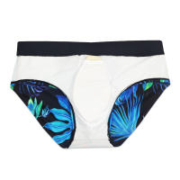 Bragas De Natación Para Hombre UXH EstampadoSexy Briefs Cortos De Playa Surfeo Deporte Adecuado Material Poliéster Spandex - details 12