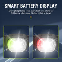 BORUiT GT20 Linterna Frontal LED De Sensor De Movimiento Mini Recargable Tipo-C Impermeable Con Memoria Para Camping - details 6