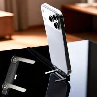 Cargador Multiusos Plegable De 240W Con Soporte Para Teléfono Y Cable De Datos Tipo C 2-en-1 Carga Rápida Metálico Para Teléfonos Móviles - details 4