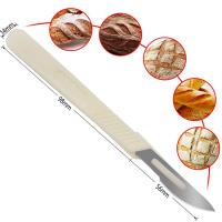 Cuchillo Para Pan Frances Eco-amigable De Acero Inoxidable Herramientas De Hornear Y Pastelería Con Patrón Diseño De Gadget De Cocina - details 3