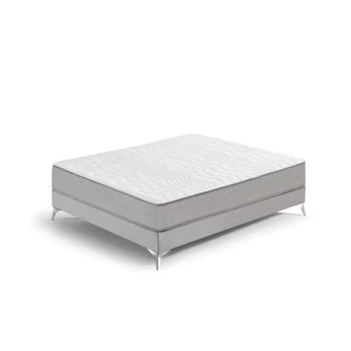 Colchón DUBAI 150x190 Tapas acolchadas en Tejido Strech + Planchas de espuma + capa Viscoelástica Envio rápido 24Horas - 1