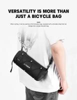 Bolsa De Manillar X-TIGER Para Bicicleta MTB Y Carretera De Gran Capacidad Multifuncional Portátil Bolsa De Tubo De Cuadro Impermeable De Nylon - details 3