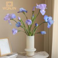 Rama De Iris Artificial 1PC Decoración De Boda Para Hogar Y Mesa Falsa Flor De Seda Para Fiesta Accesorios De Eventos - details 0
