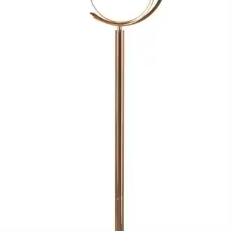 Lámpara de Pie MF210, Metal, Negro, 38x38x160 cm - 1