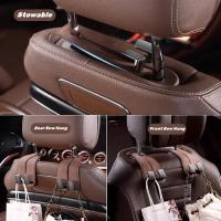 Gancho Para Asiento De Coche Doble Personalizado Gancho De Cuero Genuino Para Coche Accesorios Interiores De Vehículo Herramientas De Coche - details 1
