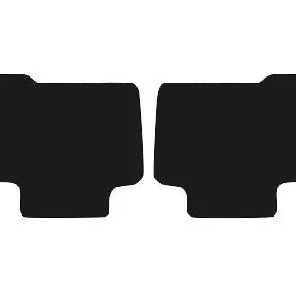 Alfombrillas traseras para Toyota Highlander IV SUV 2021- - 1