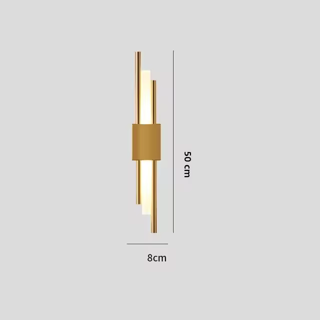 Lámpara De Pared LED Moderna Para Iluminación Interior Estilo Nórdico Decoración Para Sala De Estar Pasillo Dormitorio Lámpara De Noche Baño Espejo - 1