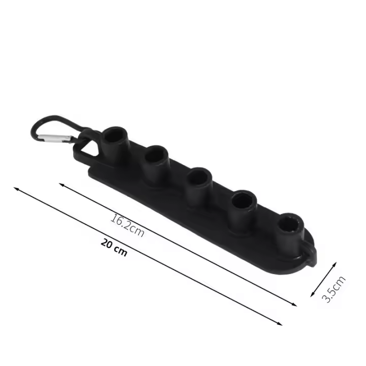 Juego De Puntas Multifuncional Para Lavadora De Alta Presión Con Soporte De Boquilla 5/7 Boquillas 1/4 Pulgada Conector Rápido Accesorios DIY - 1