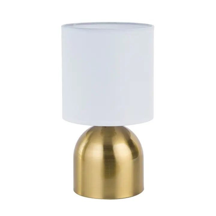 Lámpara de mesa Versa Dorado Metal 14 x 25 x 14 cm - 1