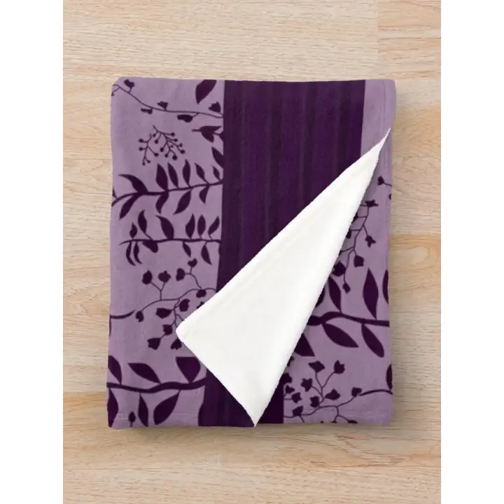 Bella Swan Tröster Set Replik Versión Purpur Cool 2 Dämmerung Saga Fanart Cobija De Diseñador Antipelusa Portátil Para Viaje Picnic Hospital Hogar Hotel Avión - 1