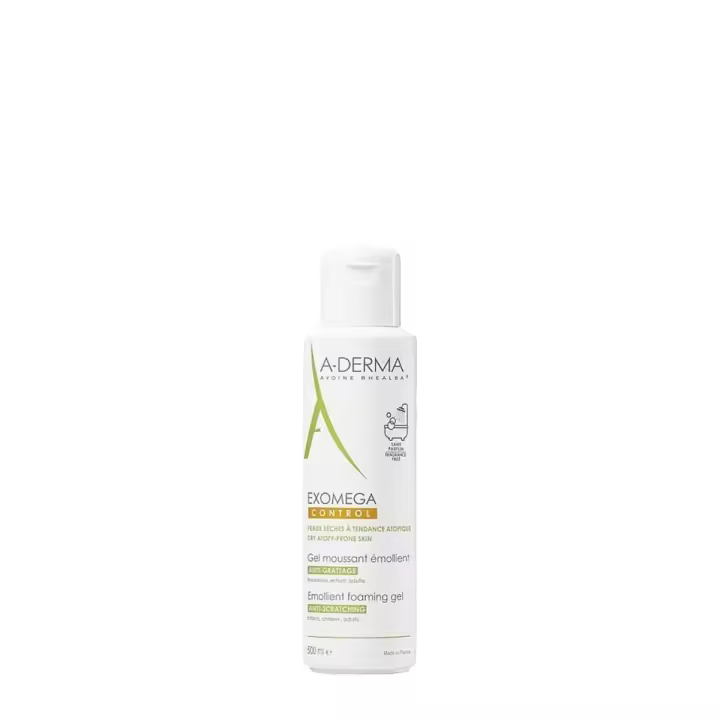 A-derma exomega gel limpiador emoliente 500 ml - 1