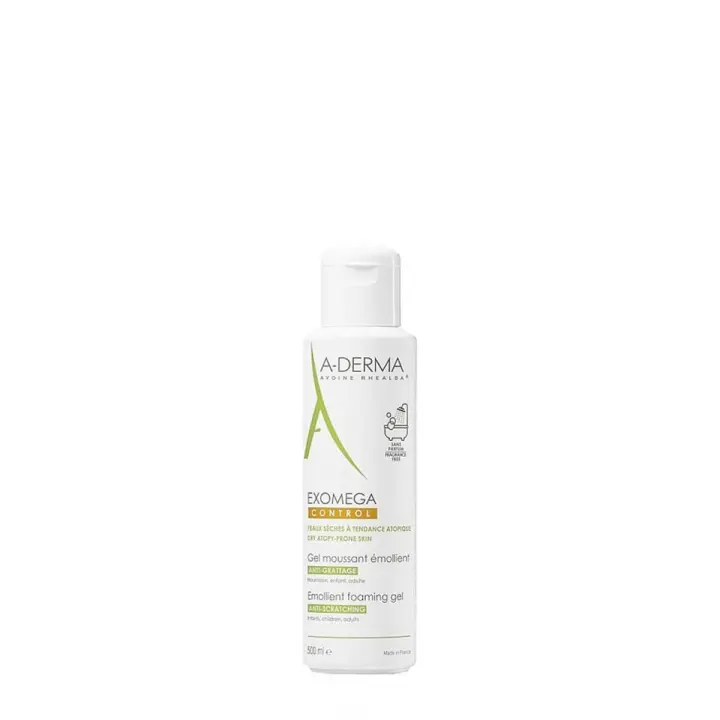 A-derma exomega gel limpiador emoliente 500 ml - 1