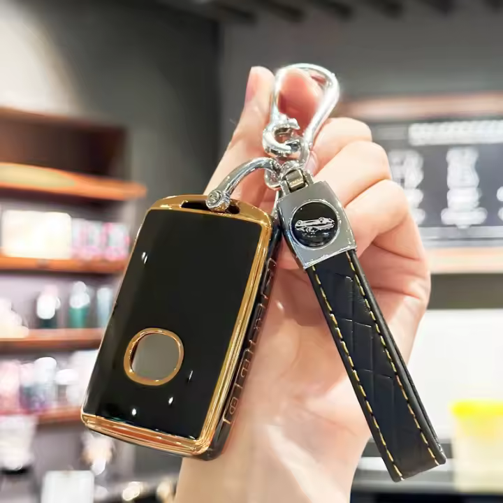 Funda Para Llave De Coche Con Llavero Para Mazda 3 6 CX-30 CX-5 CX-9 CX-50 Entrada Sin Llave Control Remoto 2019-2023 - 1