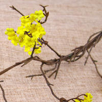 Arreglo De Flores Artificiales De Seda Largarama De Cerezo Falso Para Boda Fiesta Hogar Mesa Decoración 8 Ramas DIY - details 10
