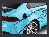 Jaguar XE SV PROJECT 8 Escala 1:18 Coche De Metal Diecast Con Sonido Y Luz Vehículo Coleccionable Para Niños Regalo De Cumpleaños - details 5