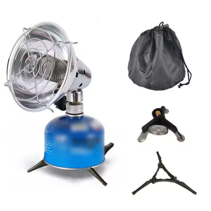 Calentador De Tenda Mini Para Acampar Exterior Calentador Rápido De Energía Portátil Con Bolsa De Almacenamiento Para Invierno - 1