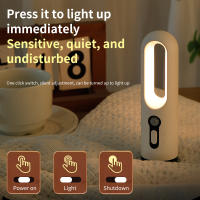 Lámpara Nocturna Recargable Con Sensor De Movimiento Modos De Iluminación Variados Luz LED Sin Parpadeo Protección Para Los Ojos Para Lado De La Cama - details 4