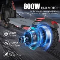 AOKDA A1 Patinete Eléctrico Plegable, Motor de 800W, Batería de 48V 12.5Ah, Neumáticos Off-Road de 10 pulgadas, Velocidad Máxima de 45 km/h, Autonomía Máxima de 25 km, Freno de Disco - details 0