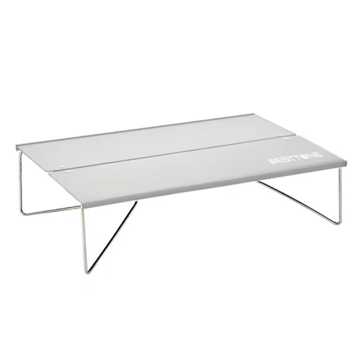  Mesa De Camping Compacta Y Portátil WESTTUNE Ultraligera Plegable De Aleación De Aluminio Para Acampar Y Senderismo - 1