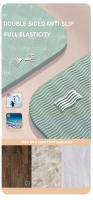 Alfombra De Yoga Plegable Ecológica TPE Para Viajes Doble Cara Antideslizante Para Yoga Pilates Y Ejercicios De Piso - details 5