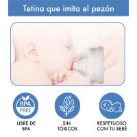 Sacaleches Eléctricos portátil, Compatible con Biberón y Contenedor de Leche. Extractor de Leche Portátil de Silicona libre de BPA, Ideal para Madres durante la Lactancia y Maternidad. essential by natural bio pharma - details 2