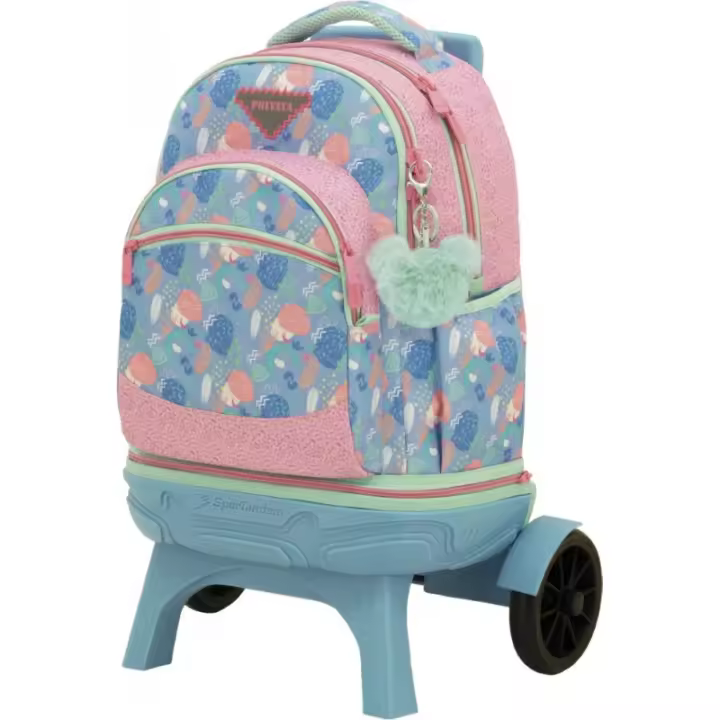 Mochila con Carro Desmontable Compact Privata Fun - 1