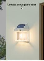 2PCS Lámpara De Pared Solar Para Jardín Y Exterior IP65 Impermeable Decorativa Para Casa Villa Balcony Iluminación LED Moderna - details 7