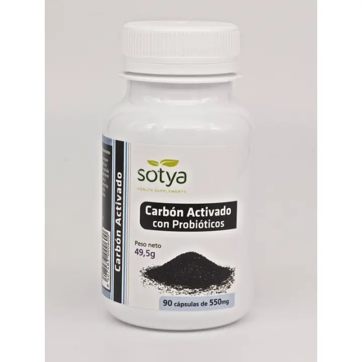 SOTYA CARBON PROBIOTICO 550 MG 90 CAPSULAS - 1